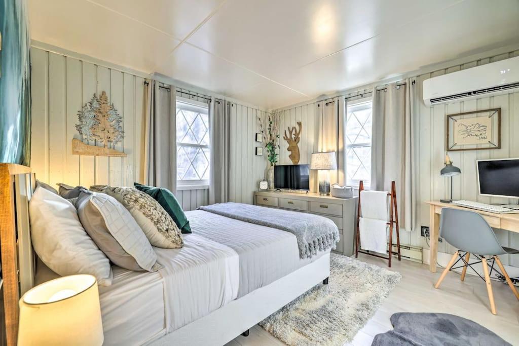 Stylish And Cozy Cabin, Walking Distance To Big Bass Lake Gouldsboro Dış mekan fotoğraf