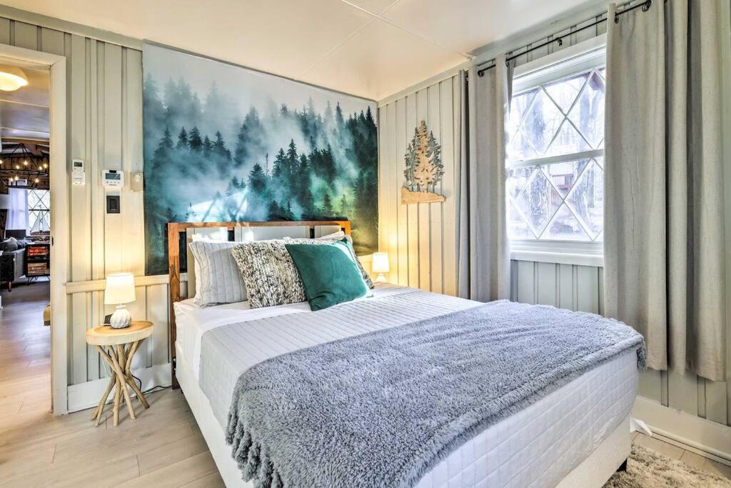 Stylish And Cozy Cabin, Walking Distance To Big Bass Lake Gouldsboro Dış mekan fotoğraf