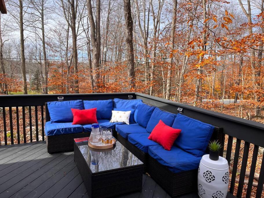 Stylish And Cozy Cabin, Walking Distance To Big Bass Lake Gouldsboro Dış mekan fotoğraf